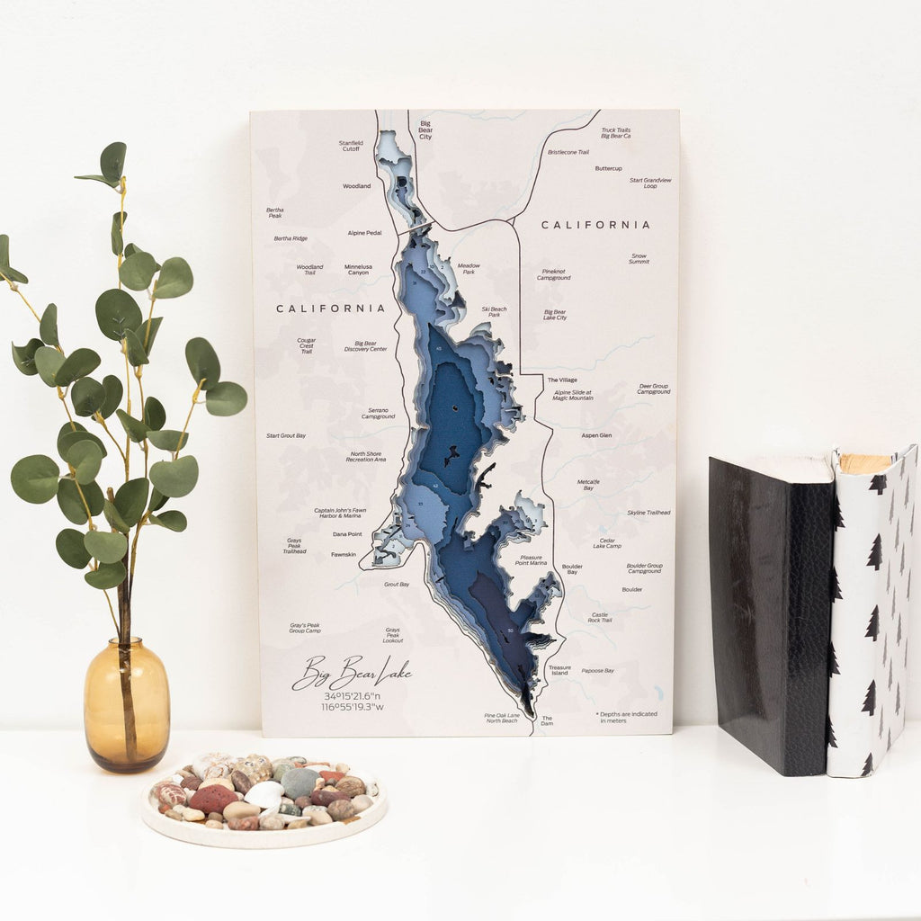 Big Bear Lake Wall Art - SJB-DIAMOND ELITES