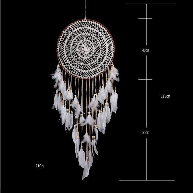 Big Dream Catcher Decor For Home Nordic Decoration Home Kids Room Decoration Wind Chimes Dream Catchers Hanging Dream-catcher For Wedding Festival Photography Gifts Stevvex