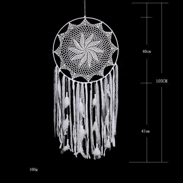 Big Dream Catcher Decor For Home Nordic Decoration Home Kids Room Decoration Wind Chimes Dream Catchers Hanging Dream-catcher For Wedding Festival Photography Gifts Stevvex