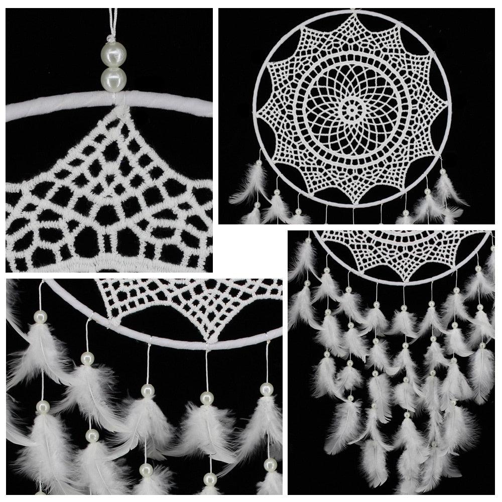Big Dream Catcher Decor For Home Nordic Decoration Home Kids Room Decoration Wind Chimes Dream Catchers Hanging Dream-catcher For Wedding Festival Photography Gifts Stevvex