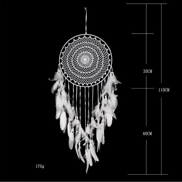 Big Dream Catcher Decor For Home Nordic Decoration Home Kids Room Decoration Wind Chimes Dream Catchers Hanging Dream-catcher For Wedding Festival Photography Gifts Stevvex