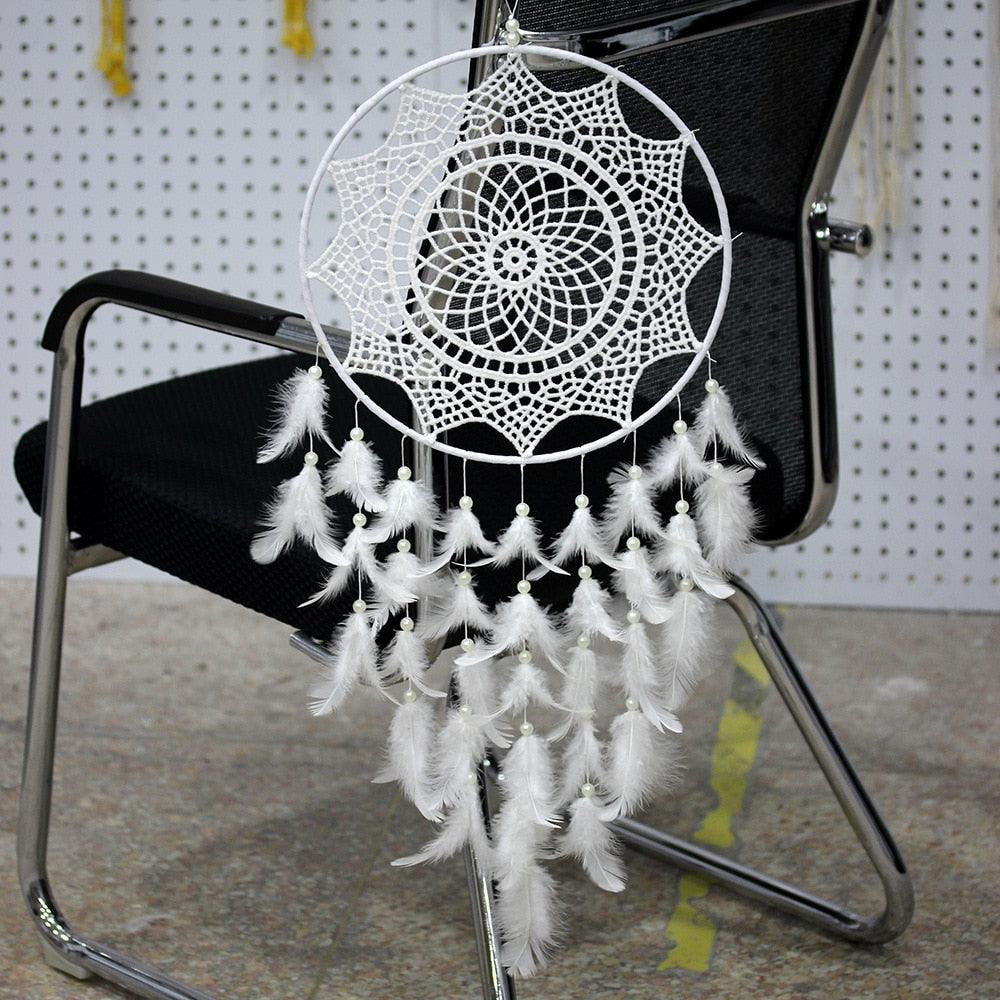 Big Dream Catcher Decor For Home Nordic Decoration Home Kids Room Decoration Wind Chimes Dream Catchers Hanging Dream-catcher For Wedding Festival Photography Gifts Stevvex
