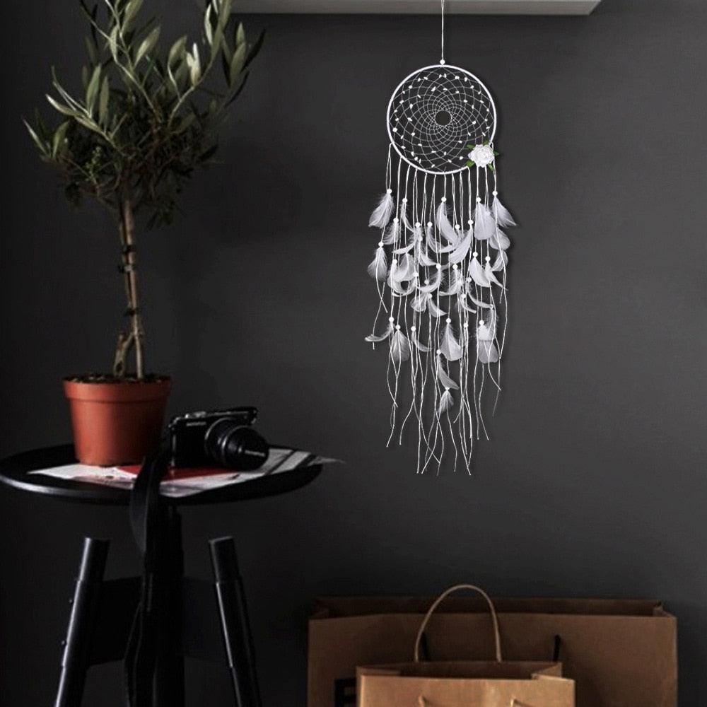 Big Dream Catcher Decor For Home Nordic Decoration Home Kids Room Decoration Wind Chimes Dream Catchers Hanging Dream-catcher For Wedding Festival Photography Gifts Stevvex