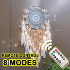 Big Dream Catcher Hanging/Light Decoration Dream Catcher Moon Dream Catcher Room Home Decor Dream Catcher Gifts For Mom Friends Women Girls Wall Decor Bedroom Decoration Stevvex