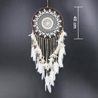 Big Dream Catcher Hanging/Light Decoration Dream Catcher Moon Dream Catcher Room Home Decor Dream Catcher Gifts For Mom Friends Women Girls Wall Decor Bedroom Decoration Stevvex