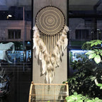 Big Dream Catcher Hanging/Light Decoration Dream Catcher Moon Dream Catcher Room Home Decor Dream Catcher Gifts For Mom Friends Women Girls Wall Decor Bedroom Decoration Stevvex