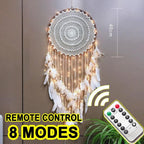 Big Dream Catcher Hanging/Light Decoration Dream Catcher Moon Dream Catcher Room Home Decor Dream Catcher Gifts For Mom Friends Women Girls Wall Decor Bedroom Decoration Stevvex