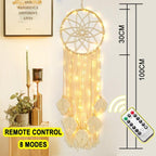 Big Dream Catcher Hanging/Light Decoration Dream Catcher Moon Dream Catcher Room Home Decor Dream Catcher Gifts For Mom Friends Women Girls Wall Decor Bedroom Decoration Stevvex