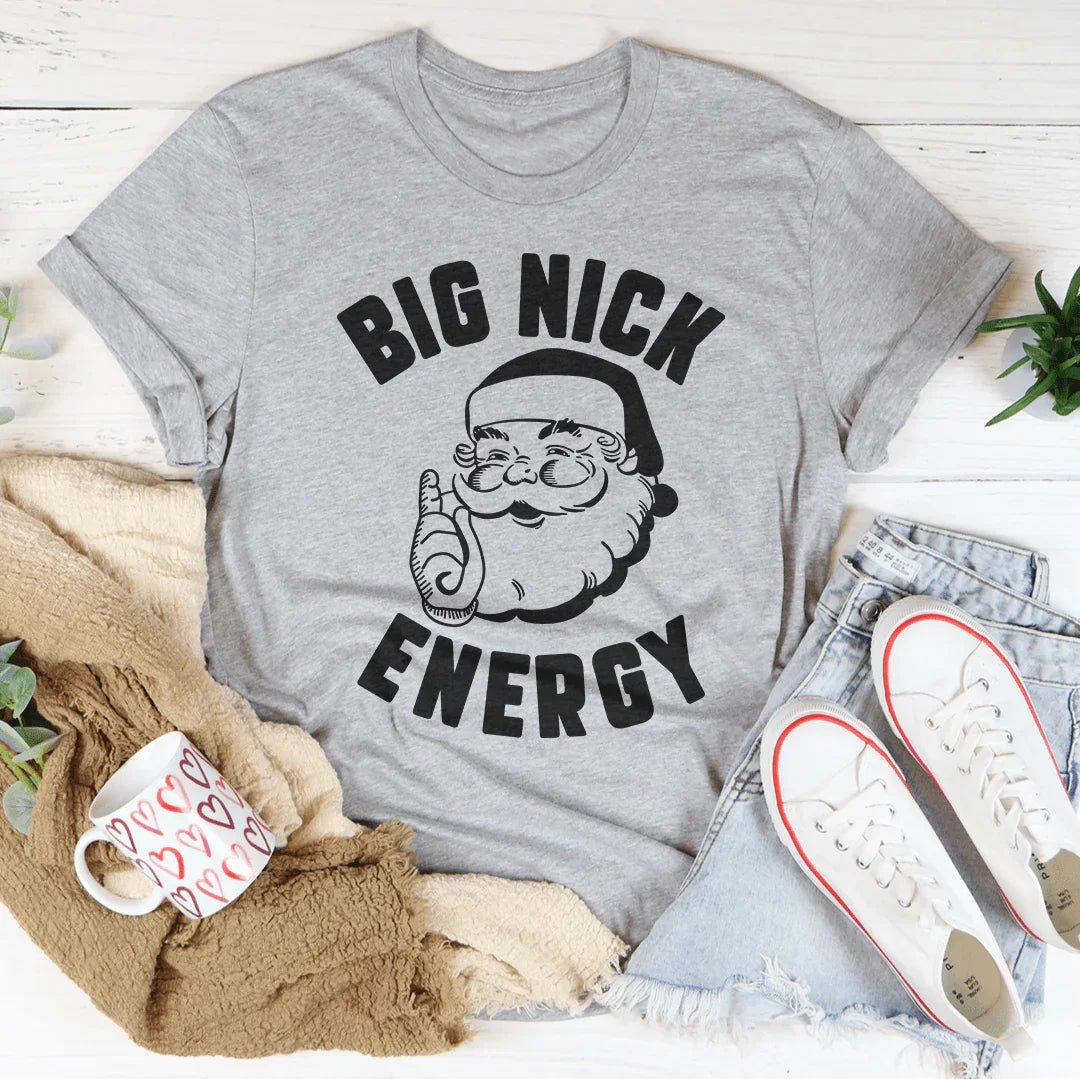 Big Nick Energy Tee Peachy Sunday