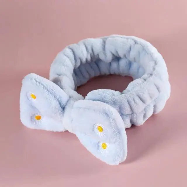 Big Soft Elastic Hairbands SPA Bath Shower Make Up Wash Face Headband Girls Hair Band Women Hair Accessories Stevvex