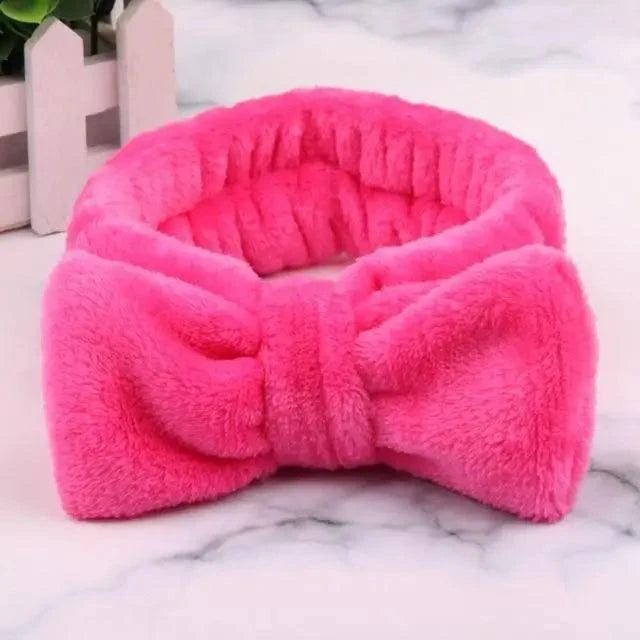 Big Soft Elastic Hairbands SPA Bath Shower Make Up Wash Face Headband Girls Hair Band Women Hair Accessories Stevvex