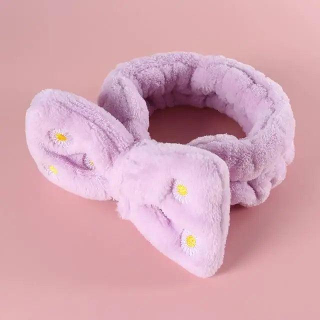 Big Soft Elastic Hairbands SPA Bath Shower Make Up Wash Face Headband Girls Hair Band Women Hair Accessories Stevvex