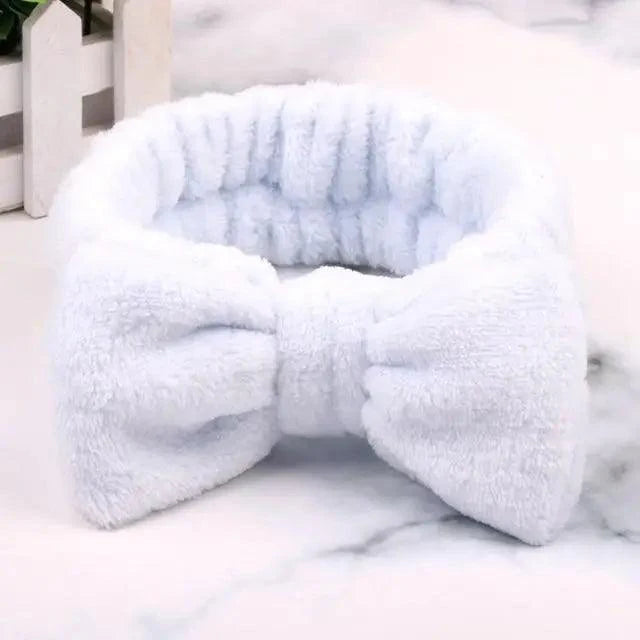 Big Soft Elastic Hairbands SPA Bath Shower Make Up Wash Face Headband Girls Hair Band Women Hair Accessories Stevvex