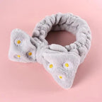 Big Soft Elastic Hairbands SPA Bath Shower Make Up Wash Face Headband Girls Hair Band Women Hair Accessories Stevvex