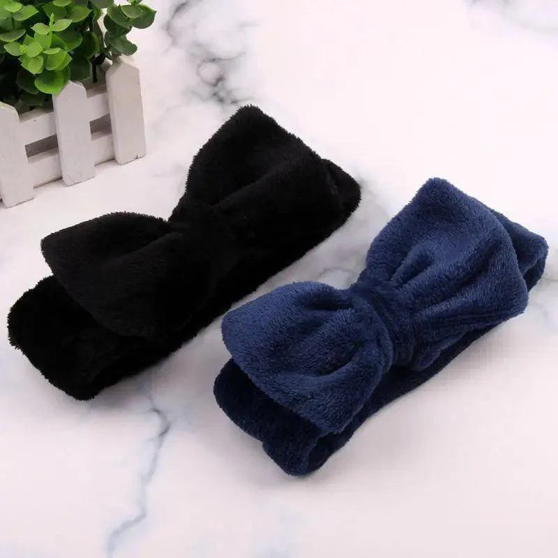 Big Soft Elastic Hairbands SPA Bath Shower Make Up Wash Face Headband Girls Hair Band Women Hair Accessories Stevvex