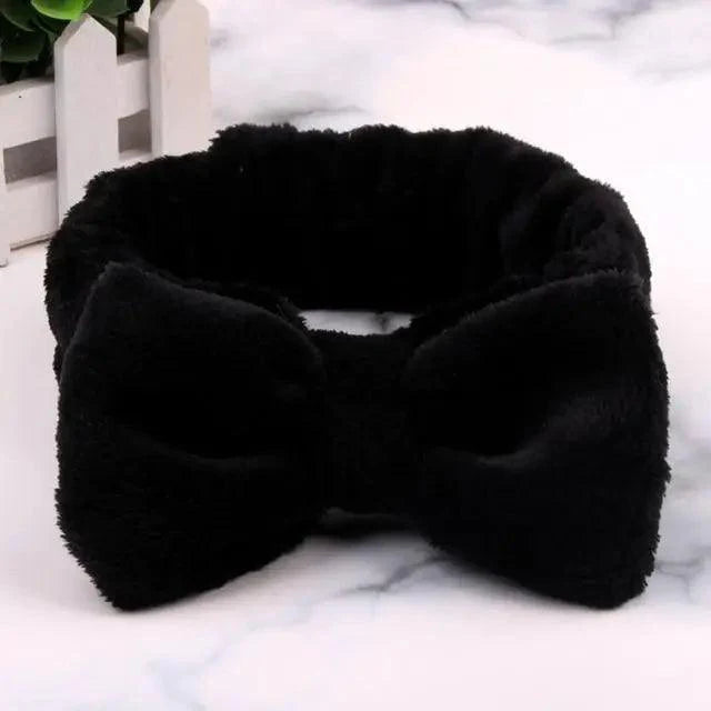 Big Soft Elastic Hairbands SPA Bath Shower Make Up Wash Face Headband Girls Hair Band Women Hair Accessories Stevvex