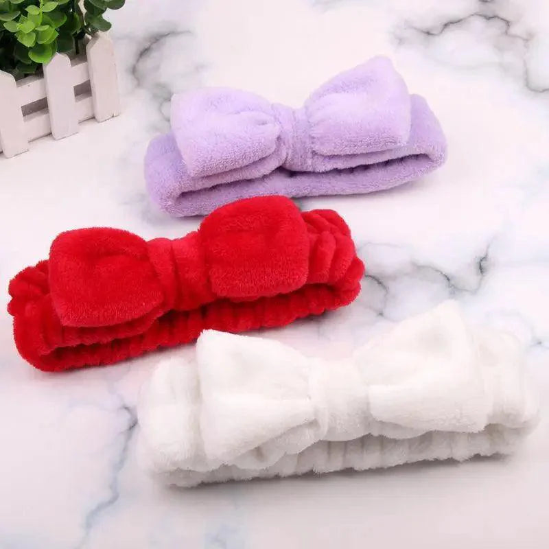 Big Soft Elastic Hairbands SPA Bath Shower Make Up Wash Face Headband Girls Hair Band Women Hair Accessories Stevvex