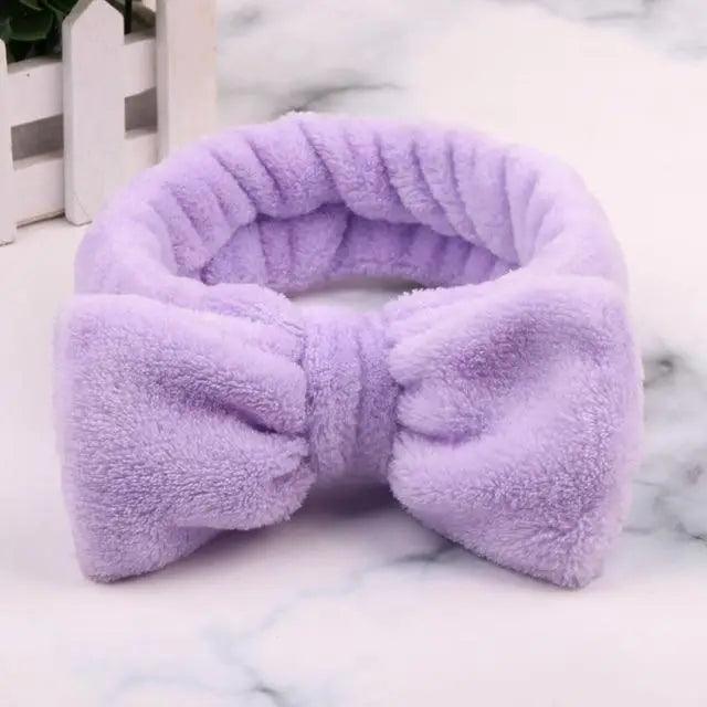 Big Soft Elastic Hairbands SPA Bath Shower Make Up Wash Face Headband Girls Hair Band Women Hair Accessories Stevvex
