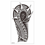Big Tiger Lion Waterproof Temporary Sticker Tattoo Arm Legs Fake Tattoo Stickers For Adults Realistic Luxury Design For Mens Womens
