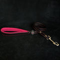''Bijou'' leather lead pink - SJB-DIAMOND ELITES