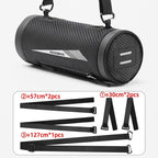 Bike Bag Front Bicycle Portable Handlebar Multi-purpose Large Capacity Backpack Road Cycling Frame Tube Bag Bike Handlebar Bag Front Frame Bag Bike Basket Storage Bag Bicycle Top Tube Bag Lightweight With Shoulder Straps For Road Mountain Bike Cycling Stevvex