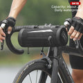 Bike Bag Front Bicycle Portable Handlebar Multi-purpose Large Capacity Backpack Road Cycling Frame Tube Bag Bike Handlebar Bag Front Frame Bag Bike Basket Storage Bag Bicycle Top Tube Bag Lightweight With Shoulder Straps For Road Mountain Bike Cycling Stevvex