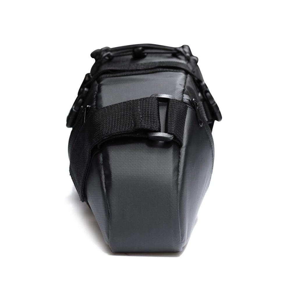Bike Bag Waterproof Large Capacity Bicycle Bag Cycling Foldable Road Trunk Bike Packing Large Bike Bags Waterproof Bike Bag Under Seat Roll Up Cycling Rear Tail Pack Black 13L Stevvex