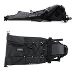 Bike Bag Waterproof Large Capacity Bicycle Bag Cycling Foldable Road Trunk Bike Packing Large Bike Bags Waterproof Bike Bag Under Seat Roll Up Cycling Rear Tail Pack Black 13L Stevvex