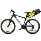 Bike Bag Waterproof Large Capacity Bicycle Bag Cycling Foldable Road Trunk Bike Packing Large Bike Bags Waterproof Bike Bag Under Seat Roll Up Cycling Rear Tail Pack Black 13L Stevvex