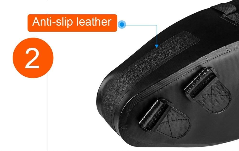 Bike Bag Waterproof Large Capacity Bicycle Bag Cycling Foldable Road Trunk Bike Packing Large Bike Bags Waterproof Bike Bag Under Seat Roll Up Cycling Rear Tail Pack Black 13L Stevvex
