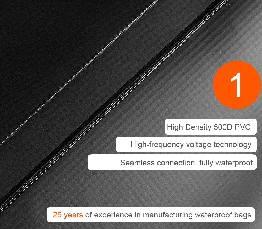 Bike Bag Waterproof Large Capacity Bicycle Bag Cycling Foldable Road Trunk Bike Packing Large Bike Bags Waterproof Bike Bag Under Seat Roll Up Cycling Rear Tail Pack Black 13L Stevvex