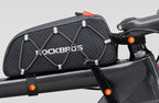 Bike Bag Waterproof Reflective Front Top Frame Tube Bag Large Capacity Ultralight Bicycle Bag Cycling Bike Top Tube Bag Front Frame Bag Water-resistant Bike Storage Bag Large Bike Pouch