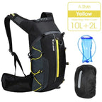 Bike Bags Portable Waterproof Backpack Cycling Water Bag Outdoor Sport Climbing Hiking Pouch Hydration Backpack  Bike Backpack  Mountain Biking Daypack Cycling Hiking Bicycle 10L Stevvex