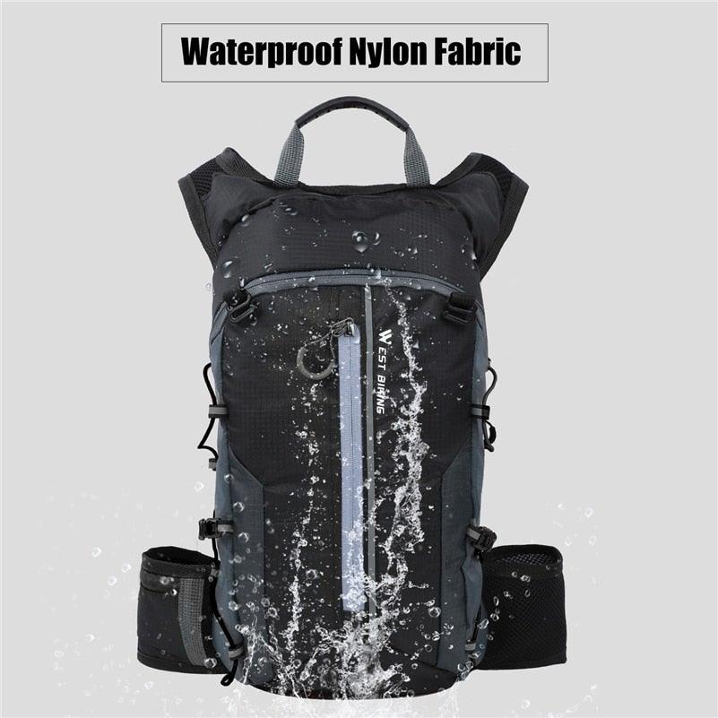 Bike Bags Portable Waterproof Backpack Cycling Water Bag Outdoor Sport Climbing Hiking Pouch Hydration Backpack  Bike Backpack  Mountain Biking Daypack Cycling Hiking Bicycle 10L Stevvex