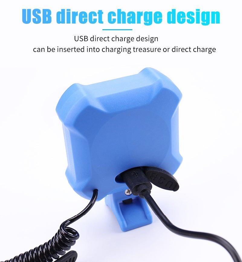Bike Bell 4 Lamp Cycling Light 1200mAh Electric Horn Waterproof USB Charging Loud Alarm Security Bicycle Bell Bright Eyes Fully Waterproof Lumen Rechargeable Mountain Road Bike Headlight Stevvex
