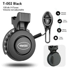 Bike Bell Charging Speaker USB Recharged Mini Electric Bike Horn 4 Modes Cycling Electric Bicycle Accessories For Scooter Electric Bike Horn Cycling Bicycle Scooter Horn Battery Waterproof Bicycle Accessories For Kid Stevvex