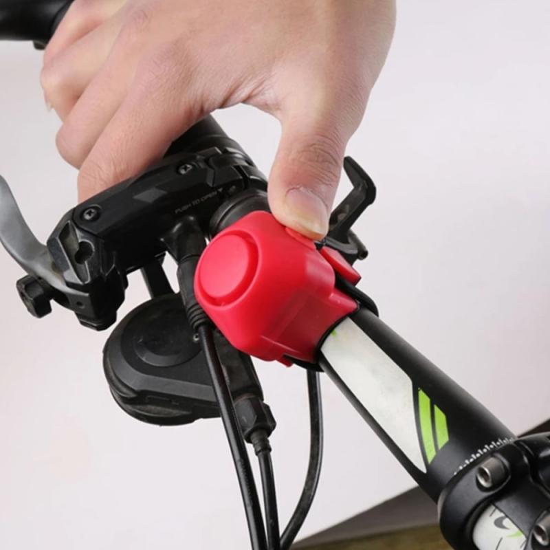 Bike Electronic Loud Horn Cycling Safety Warning Electric Bell Police Siren Bicycle Handlebar Alarm Ring Bell Bike Accessories  Electric Bike Horn Loud Bicycle Horns Safety Cycling Bells Warning Horns Biking Accessories Stevvex