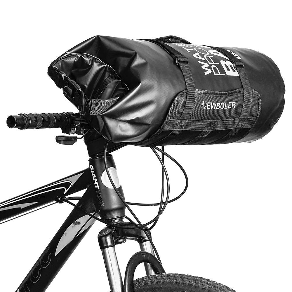 Bike Front Tube Bag Waterproof Bicycle Handlebar Basket Pack Cycling Front Frame Bicycle Accessories Waterproof Handlebar Bags Bike packing Bags Front Packs For Road Bicycles Bike Packing Accessories Stevvex