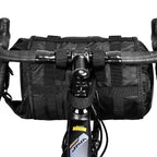 Bike Front Tube Bag Waterproof Bicycle Handlebar Basket Pack Cycling Front Frame Bicycle Accessories Waterproof Handlebar Bags Bike packing Bags Front Packs For Road Bicycles Bike Packing Accessories Stevvex