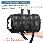 Bike Front Tube Bag Waterproof Bicycle Handlebar Basket Pack Cycling Front Frame Bicycle Accessories Waterproof Handlebar Bags Bike packing Bags Front Packs For Road Bicycles Bike Packing Accessories Stevvex
