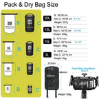 Bike Front Tube Bag Waterproof Bicycle Handlebar Basket Pack Cycling Front Frame Bicycle Accessories Waterproof Handlebar Bags Bike packing Bags Front Packs For Road Bicycles Bike Packing Accessories Stevvex