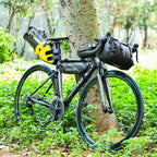 Bike Front Tube Bag Waterproof Bicycle Handlebar Basket Pack Cycling Front Frame Bicycle Accessories Waterproof Handlebar Bags Bike packing Bags Front Packs For Road Bicycles Bike Packing Accessories Stevvex