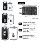 Bike Front Tube Bag Waterproof Bicycle Handlebar Basket Pack Cycling Front Frame Bicycle Accessories Waterproof Handlebar Bags Bike packing Bags Front Packs For Road Bicycles Bike Packing Accessories Stevvex
