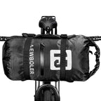 Bike Front Tube Bag Waterproof Bicycle Handlebar Basket Pack Cycling Front Frame Bicycle Accessories Waterproof Handlebar Bags Bike packing Bags Front Packs For Road Bicycles Bike Packing Accessories Stevvex