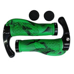 Bike Handlebar Ergonomics Bicycle Grips Bar Ends Plugs Grips Comfortable Bike Handle Grips Ergonomic Bike Grips Shock Absorption Mountain Bike Grips Non-Slip Bicycle Grips Aluminum Alloy Rings For Bicycle Stevvex
