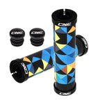 Bike Handlebar Grips Lock On Bicycle Grips MTB Gel Silicone Mountain Bike Cycling Handle Bar Grips Non-slip Lock-on Bicycle Hand Bike Grips For Mountain Bike Scooter Stevvex