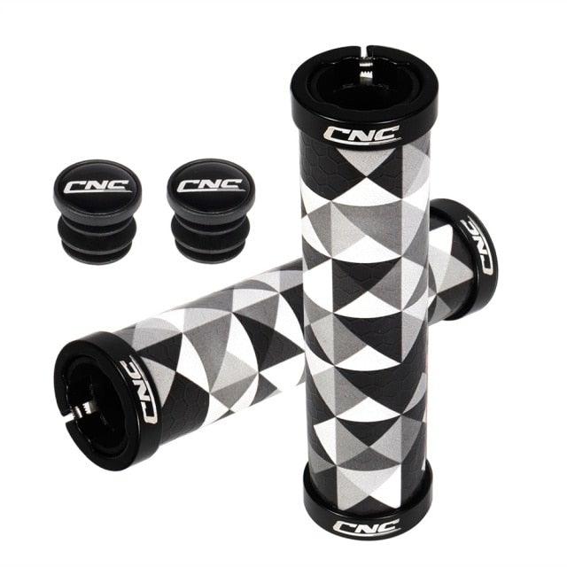 Bike Handlebar Grips Lock On Bicycle Grips MTB Gel Silicone Mountain Bike Cycling Handle Bar Grips Non-slip Lock-on Bicycle Hand Bike Grips For Mountain Bike Scooter Stevvex