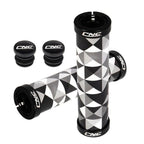 Bike Handlebar Grips Lock On Bicycle Grips MTB Gel Silicone Mountain Bike Cycling Handle Bar Grips Non-slip Lock-on Bicycle Hand Bike Grips For Mountain Bike Scooter Stevvex