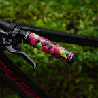 Bike Handlebar Grips Lock On Bicycle Grips MTB Gel Silicone Mountain Bike Cycling Handle Bar Grips Non-slip Lock-on Bicycle Hand Bike Grips For Mountain Bike Scooter Stevvex