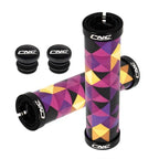 Bike Handlebar Grips Lock On Bicycle Grips MTB Gel Silicone Mountain Bike Cycling Handle Bar Grips Non-slip Lock-on Bicycle Hand Bike Grips For Mountain Bike Scooter Stevvex